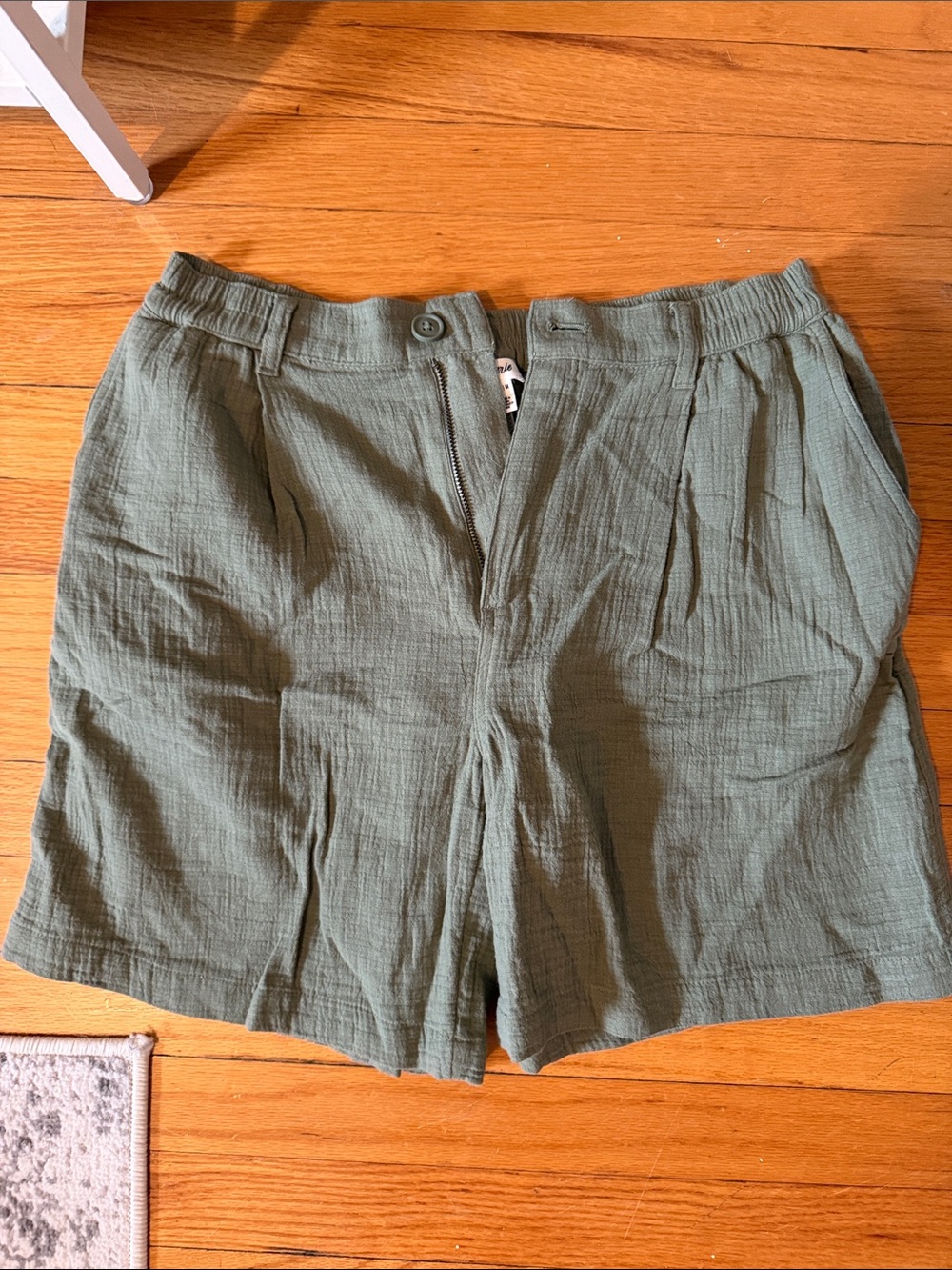 NWT Aerie Cotton Olive Green Shorts